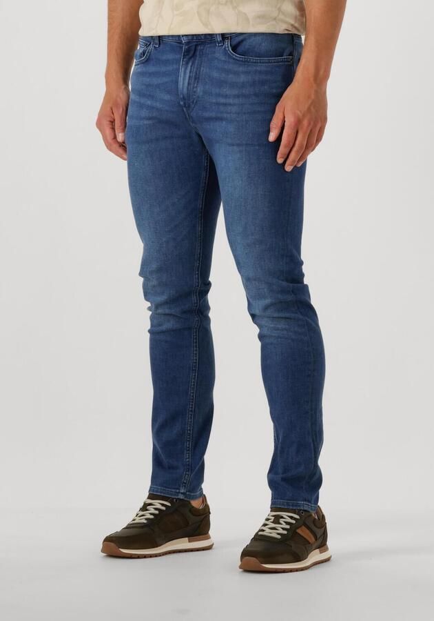 TOMMY HILFIGER Heren Jeans Slim Bleecker Sstr Lake Blue Blauw - Foto 4