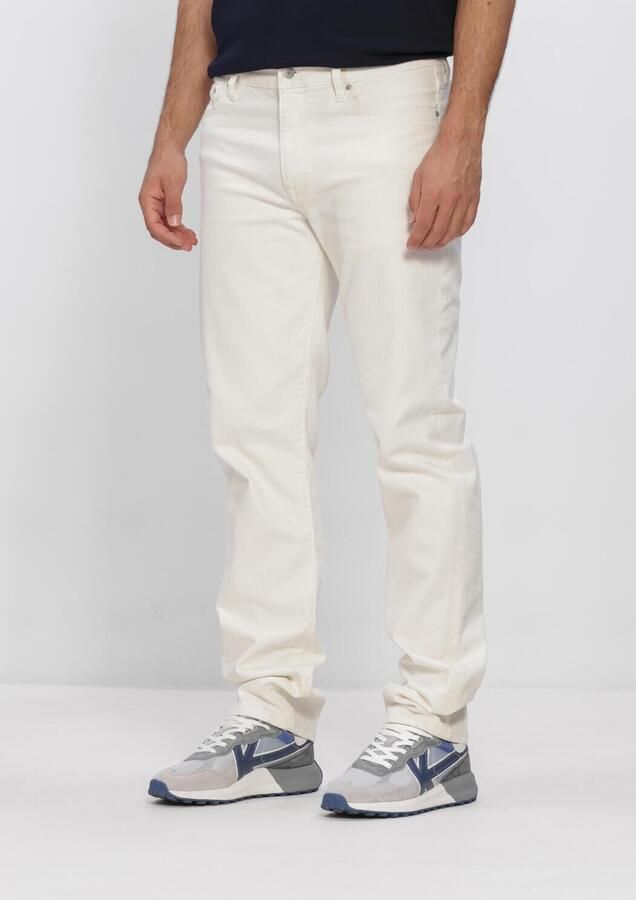 TOMMY HILFIGER Heren Jeans Slim Straight Denton White Dc Gebroken Wit