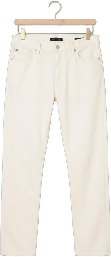 TOMMY HILFIGER Heren Jeans Slim Straight Denton White Dc Gebroken Wit - Foto 4