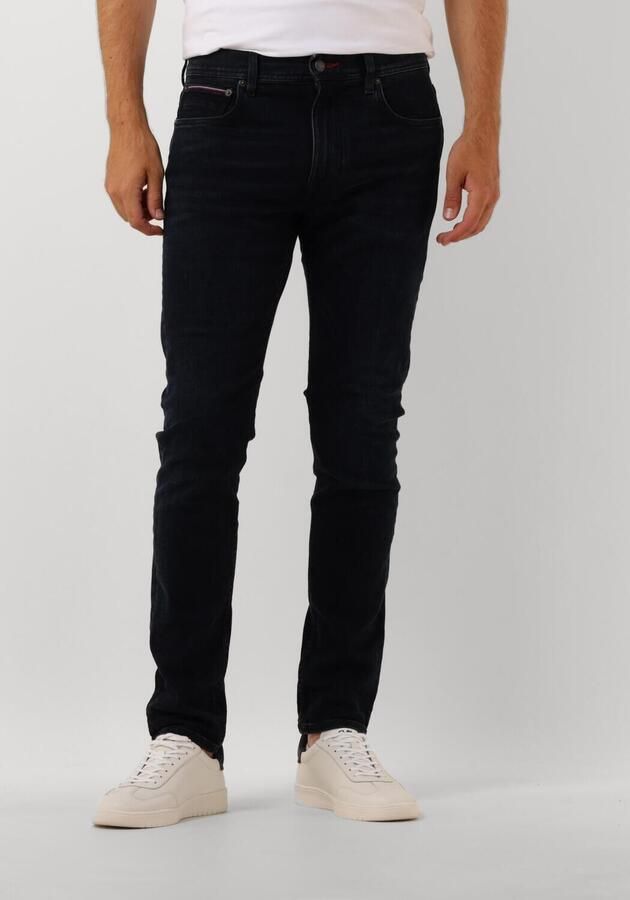 TOMMY HILFIGER Heren Jeans Tapered Houston Pstr Modoc Ind Antraciet - Foto 4