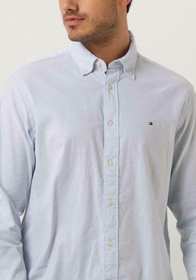 Tommy Hilfiger regular fit overhemd CORE 1985 FLEX OXFORD met biologisch katoen calm blue - Foto 3