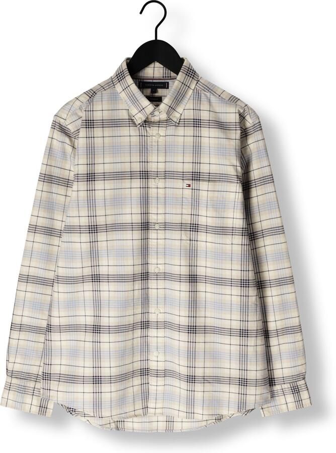 TOMMY HILFIGER Heren Overhemden Herit Oxfd Rwb Check Rf Shirt Blauw - Foto 4