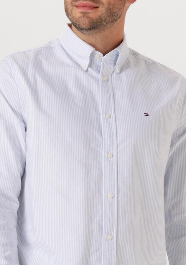 TOMMY HILFIGER Heren Overhemden Heritage Oxford Stripe Rf Shirt Lichtblauw - Foto 2