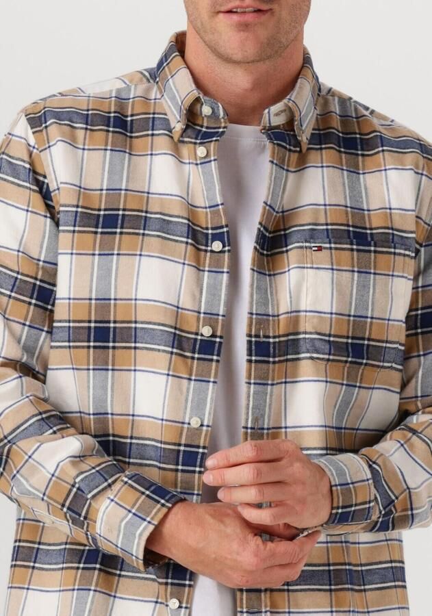 TOMMY HILFIGER Heren Overhemden Hero Flannel Tartn Chck Rf Shirt Multi