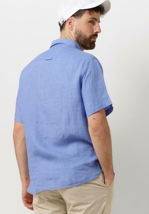 TOMMY HILFIGER Heren Overhemden Pigment Dyed Linen Rf Shirt S s Blauw - Foto 2