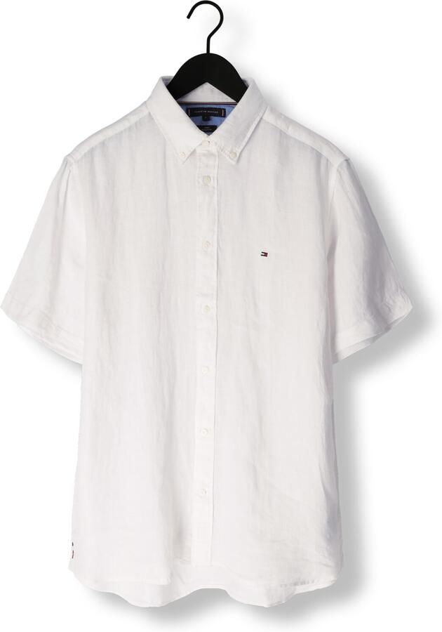 Tommy Hilfiger Overhemd met korte mouwen PIGMENT DYED LINEN RF SHIRT