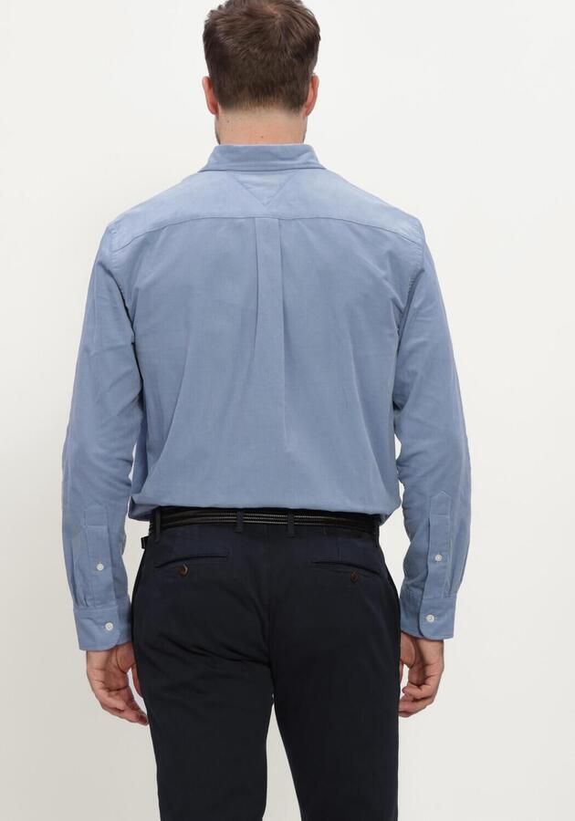 TOMMY HILFIGER Heren Overhemden Solid Corduroy Rf Shirt Blauw - Foto 2