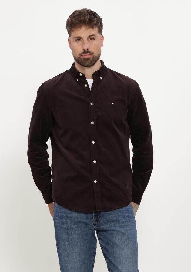 Tommy Hilfiger Overhemd Lange Mouw SOLID CORDUROY RF SH MW0MW40486