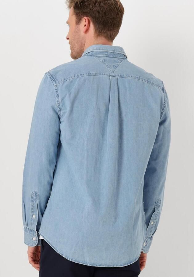 Tommy Hilfiger Regular fit jeansoverhemd met logostitching - Foto 2