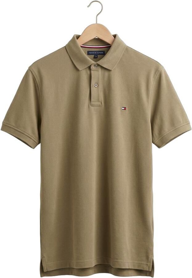 TOMMY HILFIGER Heren Polo's & T-shirts 1985 Regular Polo Khaki - Foto 4