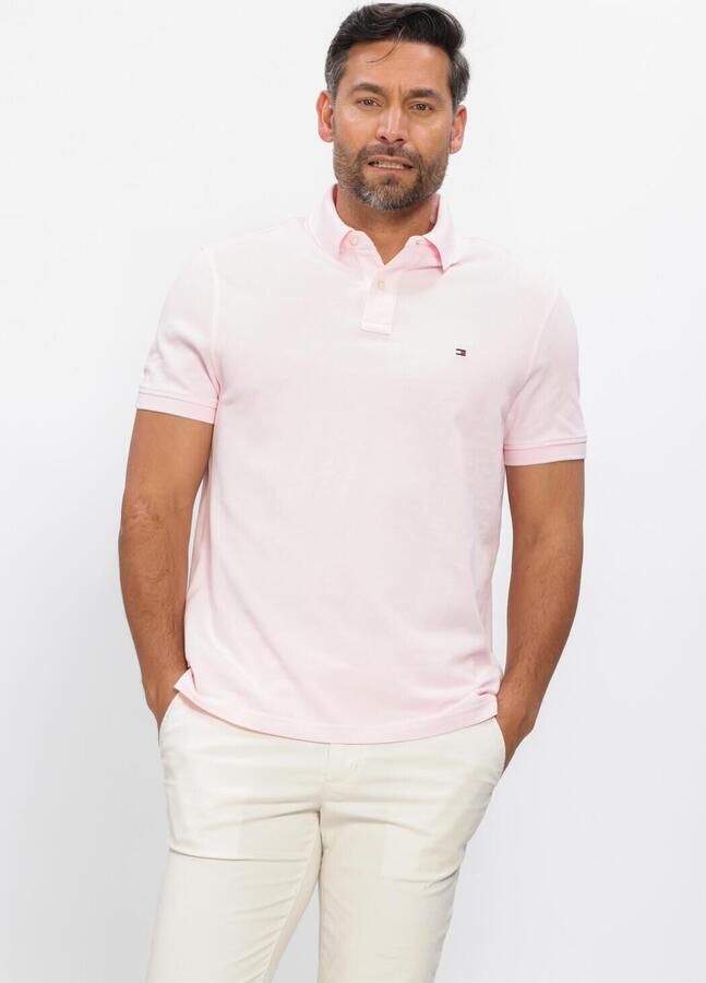 Tommy Hilfiger Polo Shirt Korte Mouw MW0MW17770 RBT REG POLO-TPB PINK LILY