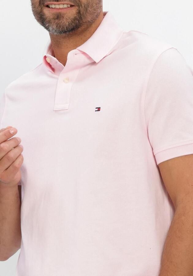 Tommy Hilfiger Polo Shirt Korte Mouw MW0MW17770 RBT REG POLO-TPB PINK LILY - Foto 4