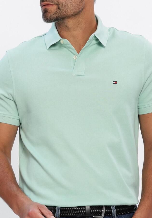 TOMMY HILFIGER Heren Polo's & T-shirts 1985 Regular Polo Mint - Foto 4