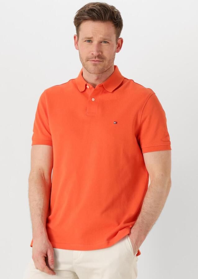 TOMMY HILFIGER Heren Polo's & T-shirts 1985 Regular Polo Oranje - Foto 4