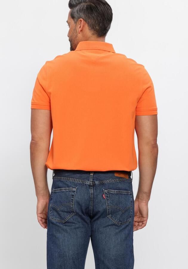 TOMMY HILFIGER Heren Polo's & T-shirts 1985 Regular Polo Oranje - Foto 3