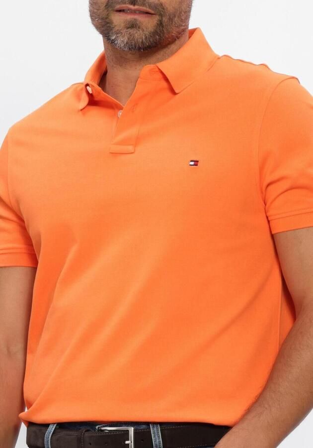 TOMMY HILFIGER Heren Polo's & T-shirts 1985 Regular Polo Oranje - Foto 4