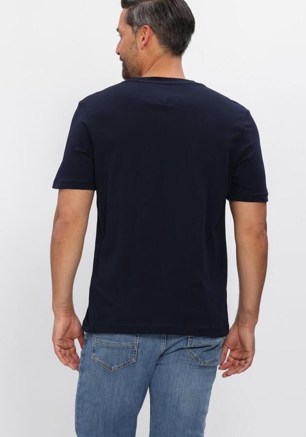 TOMMY HILFIGER Heren Polo's & T-shirts Brand Love Lockup Tee Donkerblauw - Foto 3