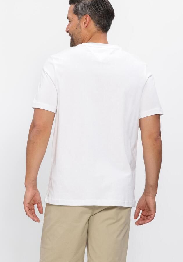TOMMY HILFIGER Heren Polo's & T-shirts Brand Love Lockup Tee Wit - Foto 3