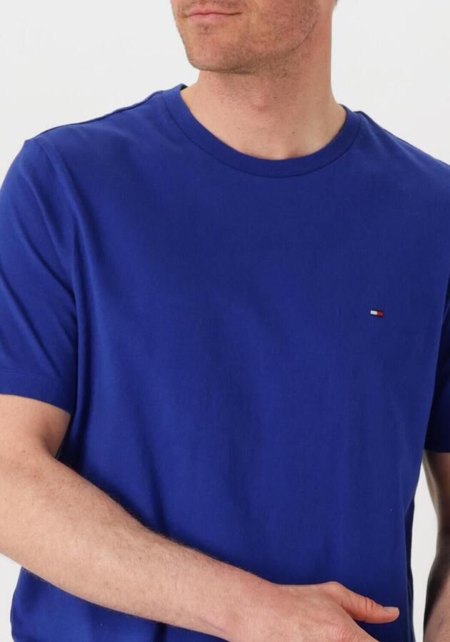 TOMMY HILFIGER Heren Polo's & T-shirts Ess Seasonal Reg Fit Solid Tee Blauw - Foto 3