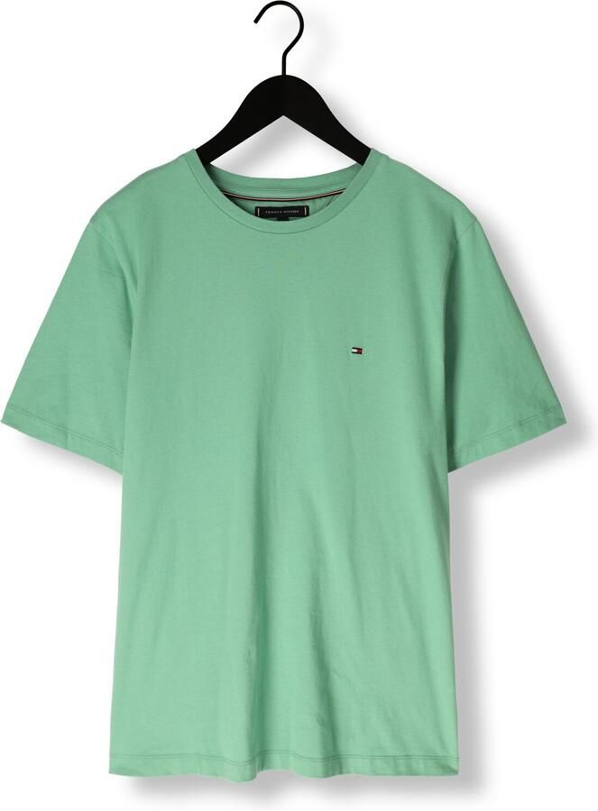TOMMY HILFIGER Heren Polo's & T-shirts Ess Seasonal Reg Fit Solid Tee Groen