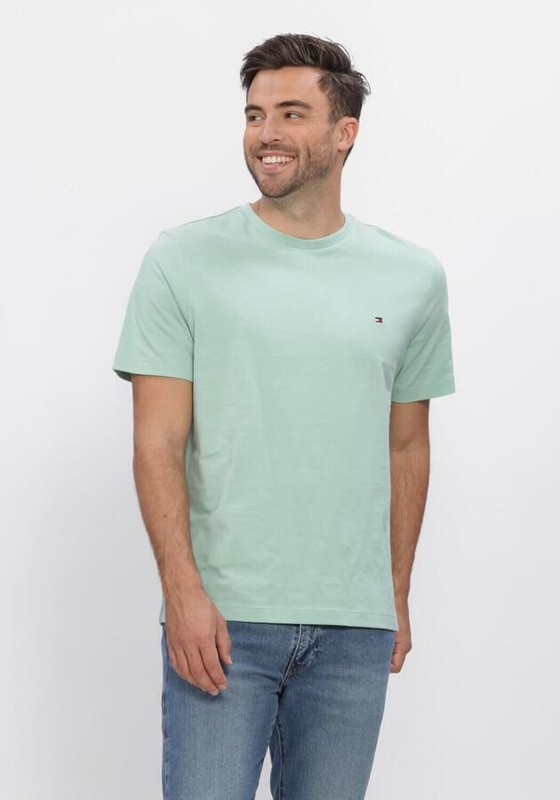 TOMMY HILFIGER Heren Polo's & T-shirts Ess Seasonal Reg Fit Solid Tee Mint