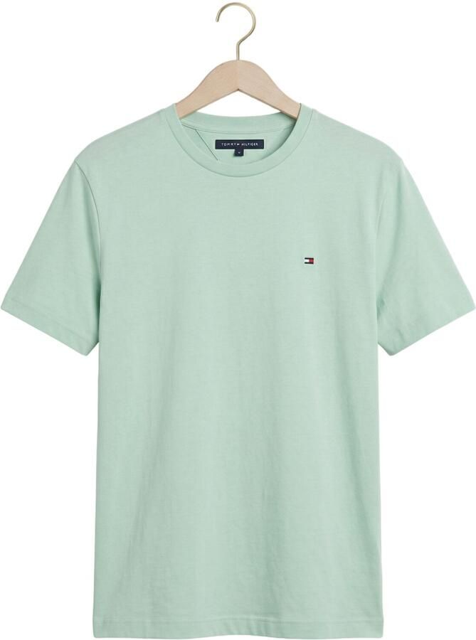 TOMMY HILFIGER Heren Polo's & T-shirts Ess Seasonal Reg Fit Solid Tee Mint - Foto 2