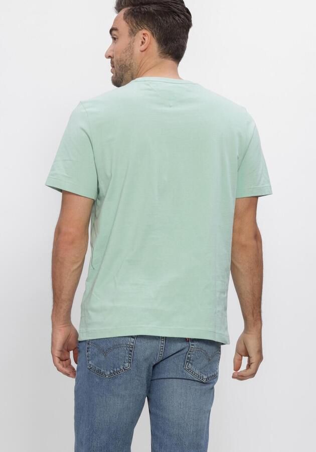 TOMMY HILFIGER Heren Polo's & T-shirts Ess Seasonal Reg Fit Solid Tee Mint - Foto 3