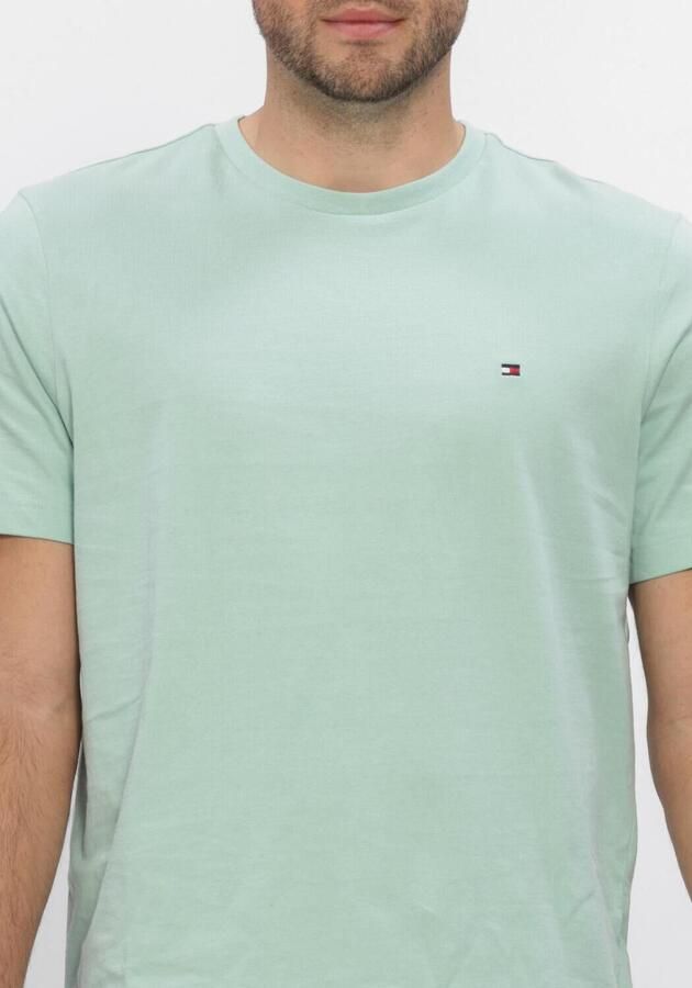 TOMMY HILFIGER Heren Polo's & T-shirts Ess Seasonal Reg Fit Solid Tee Mint - Foto 4