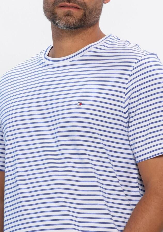 TOMMY HILFIGER Heren Polo's & T-shirts Ess Seasonal Reg Fit Stripe Tee Blauw - Foto 2