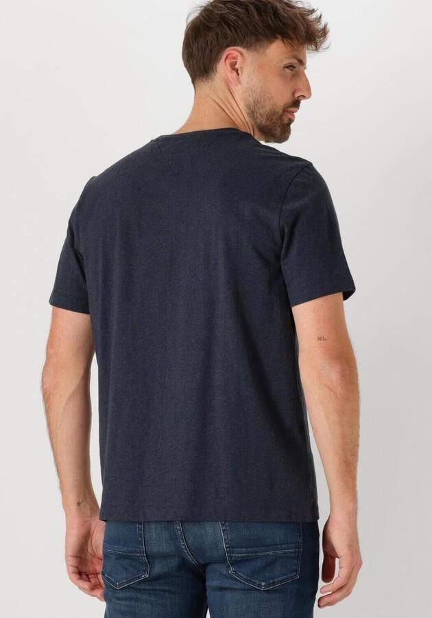 TOMMY HILFIGER Heren Polo's & T-shirts Essential Reg Fit Heather Tee Donkerblauw - Foto 2