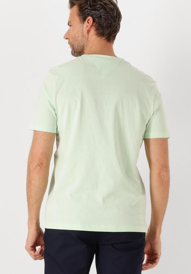 TOMMY HILFIGER Heren Polo's & T-shirts Monotype All American Tee Groen - Foto 2