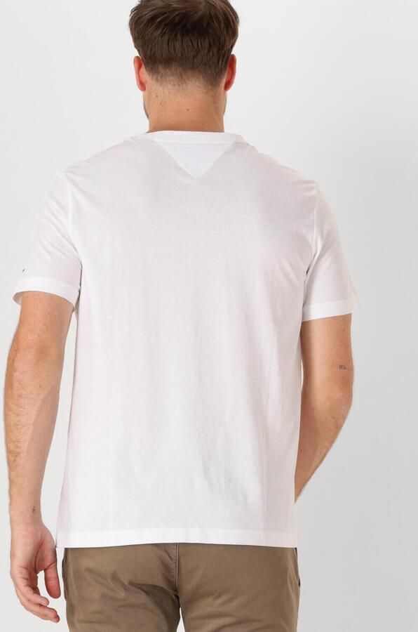 TOMMY HILFIGER Heren Polo's & T-shirts Monotype All American Tee Wit - Foto 3