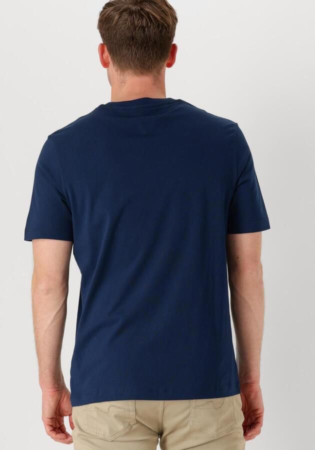 TOMMY HILFIGER Heren Polo's & T-shirts Monotype Printed Label Tee Blauw - Foto 2