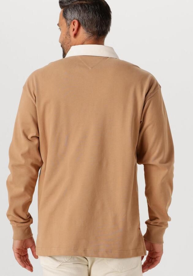 TOMMY HILFIGER Heren Polo's & T-shirts Peached Crest Solid Rugby Camel