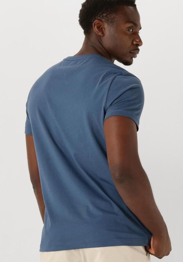 Tommy Hilfiger Core Embroidered Logo T-Shirt Blue- Heren Blue - Foto 2
