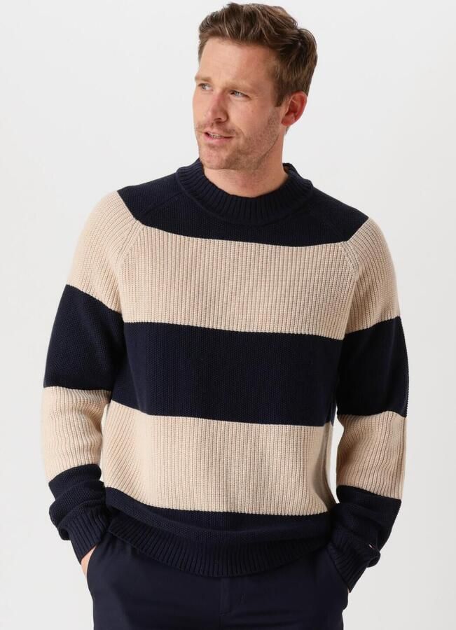 TOMMY HILFIGER Heren Truien & Vesten Dc Prep Rugby Cneck Beige - Foto 4