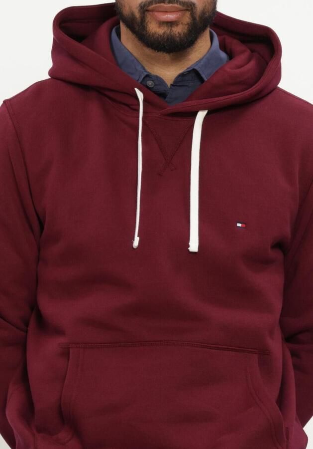 TOMMY HILFIGER Heren Truien & Vesten Ess Seasonal Fleece Hoody Bordeaux - Foto 3