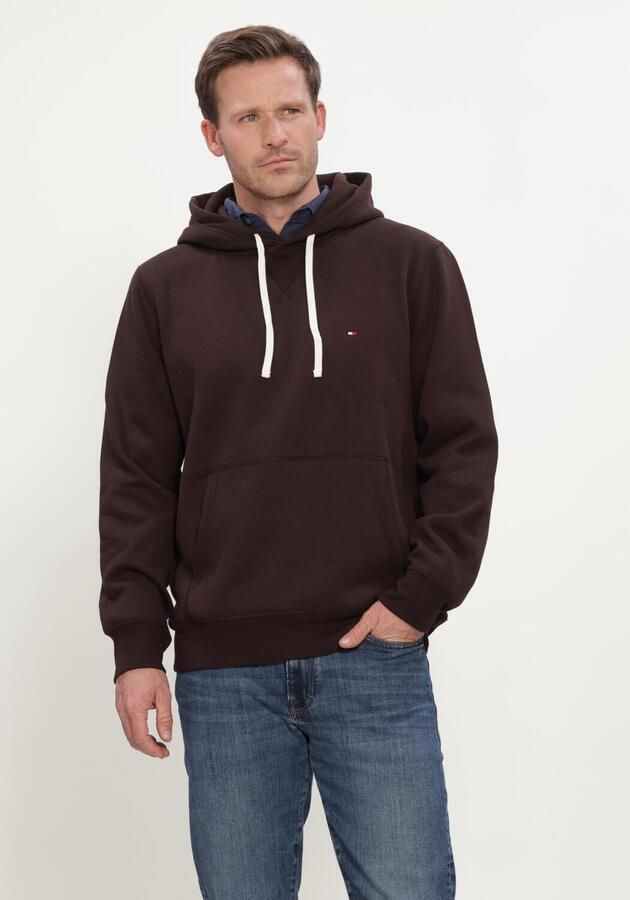 TOMMY HILFIGER Heren Truien & Vesten Ess Seasonal Fleece Hoody Bruin