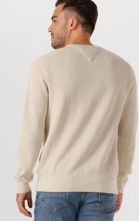 TOMMY HILFIGER Heren Truien & Vesten Essential Structure Crew Neck Beige - Foto 2