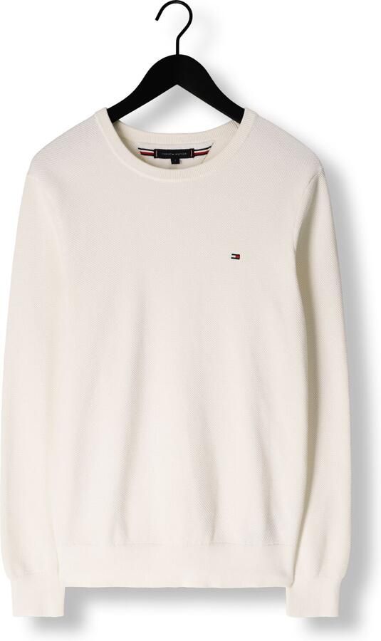 TOMMY HILFIGER Heren Truien & Vesten Essential Structure Crew Neck Creme - Foto 3