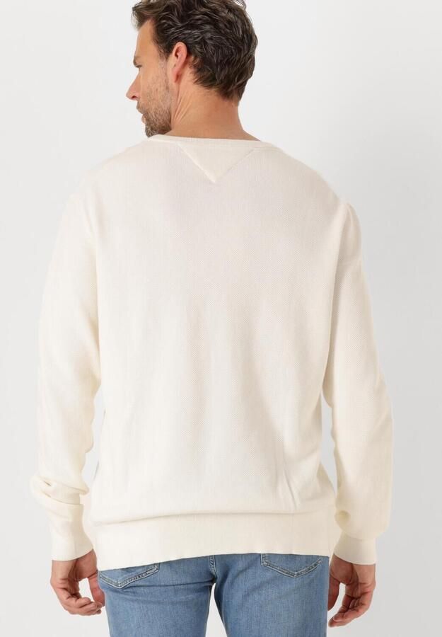 TOMMY HILFIGER Heren Truien & Vesten Essential Structure Crew Neck Creme - Foto 2