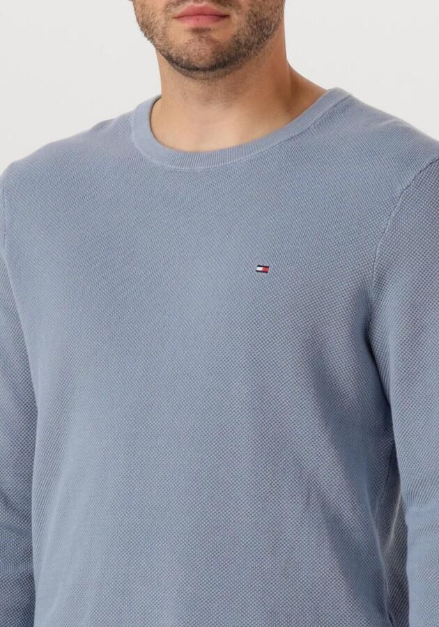 TOMMY HILFIGER Heren Truien & Vesten Essential Structure Crew Neck Lichtblauw - Foto 2