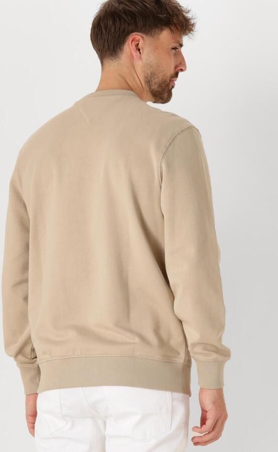 Tommy Hilfiger Beige Crewneck Sweatshirt met Geborduurd Logo Beige Heren - Foto 3