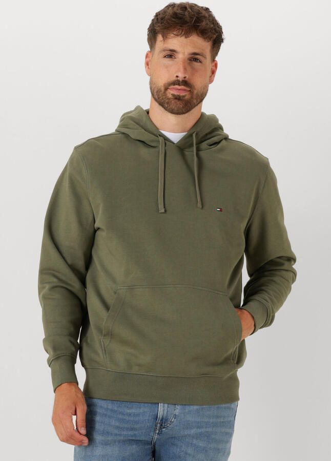 TOMMY HILFIGER Heren Truien & Vesten Essential Terry Hoody Olijf - Foto 4