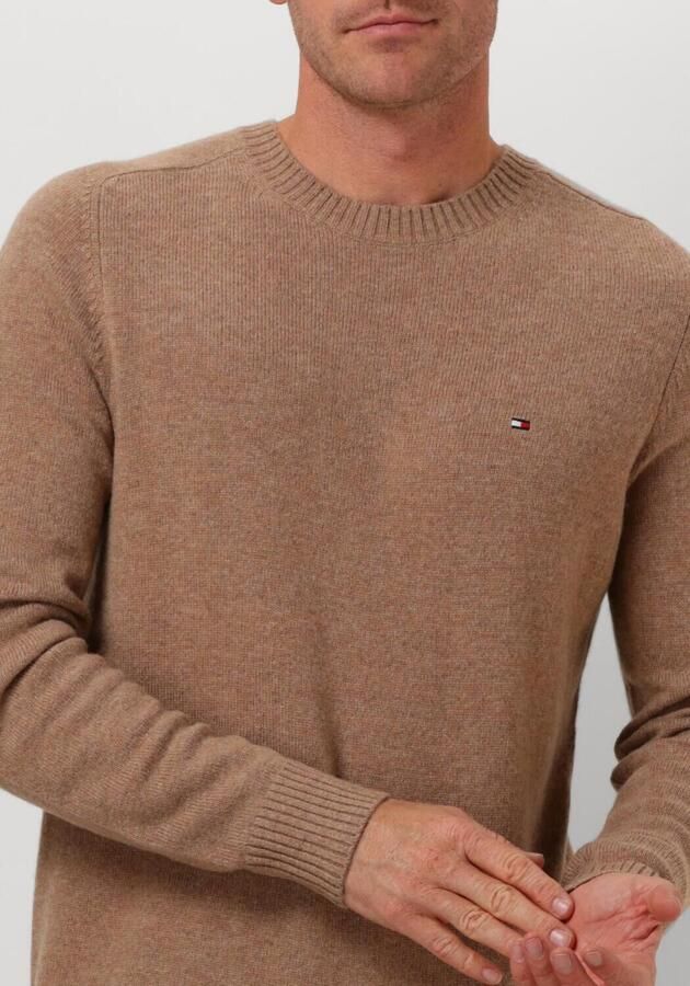 TOMMY HILFIGER Heren Truien & Vesten Lambswool Crew Neck Camel - Foto 2