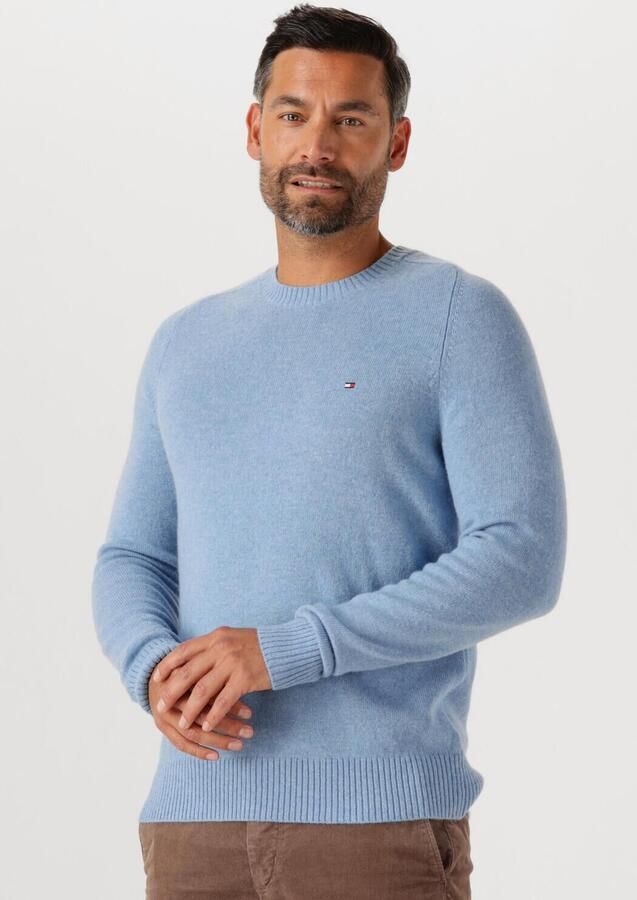 TOMMY HILFIGER Heren Truien & Vesten Lambswool Crew Neck Lichtblauw - Foto 4