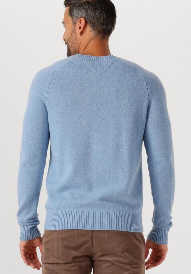 TOMMY HILFIGER Heren Truien & Vesten Lambswool Crew Neck Lichtblauw