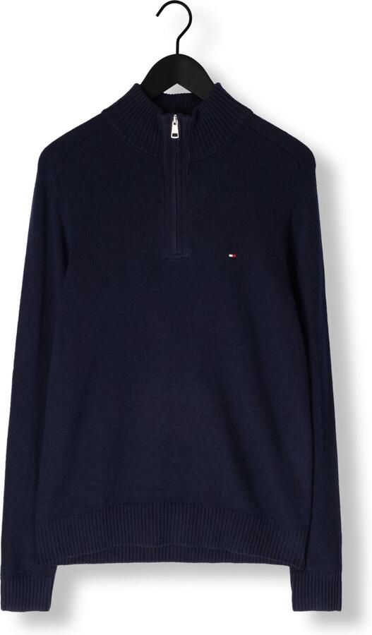 Tommy Hilfiger Wollen pullover met opstaande kraag model 'LAMBSWOOL' - Foto 3