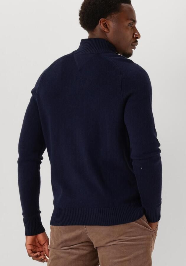 Tommy Hilfiger Wollen pullover met opstaande kraag model 'LAMBSWOOL'