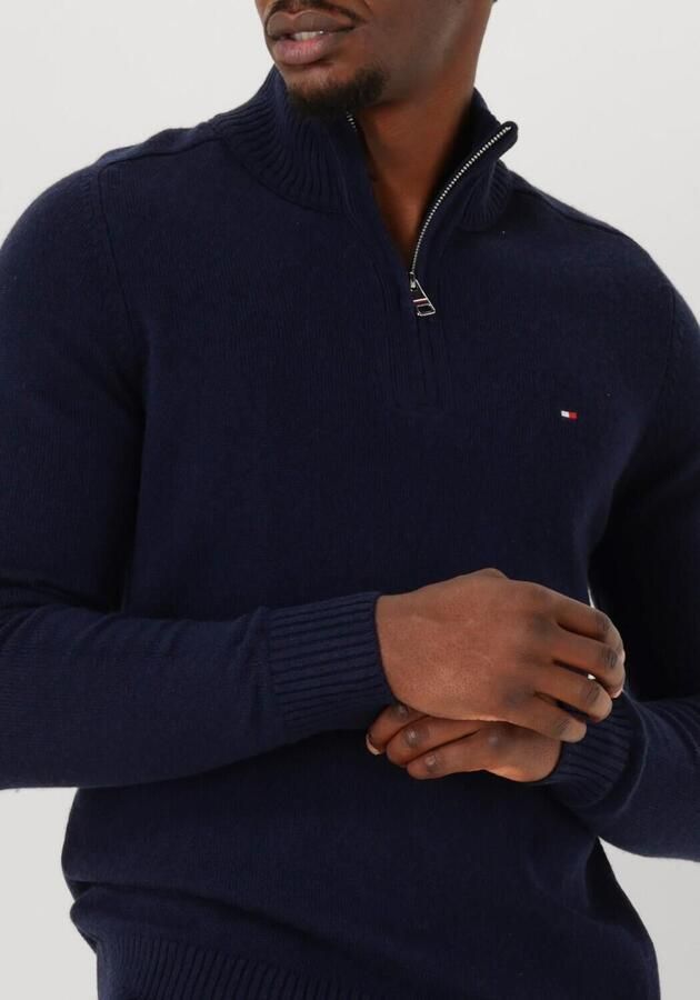 Tommy Hilfiger Wollen pullover met opstaande kraag model 'LAMBSWOOL' - Foto 2